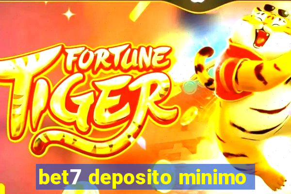 bet7 deposito minimo