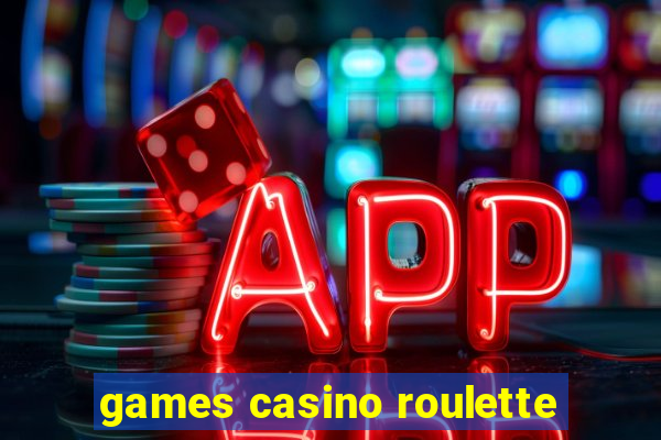 games casino roulette