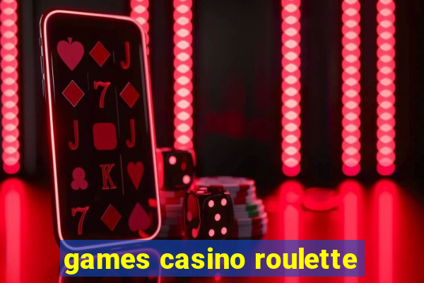 games casino roulette