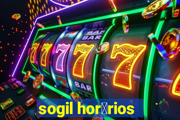 sogil hor谩rios