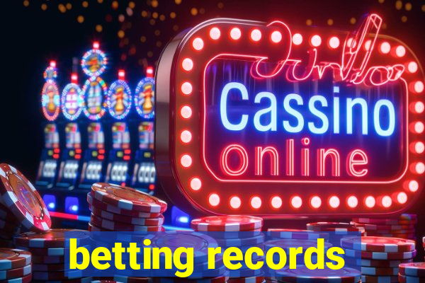 betting records