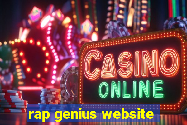 rap genius website