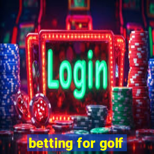 betting for golf