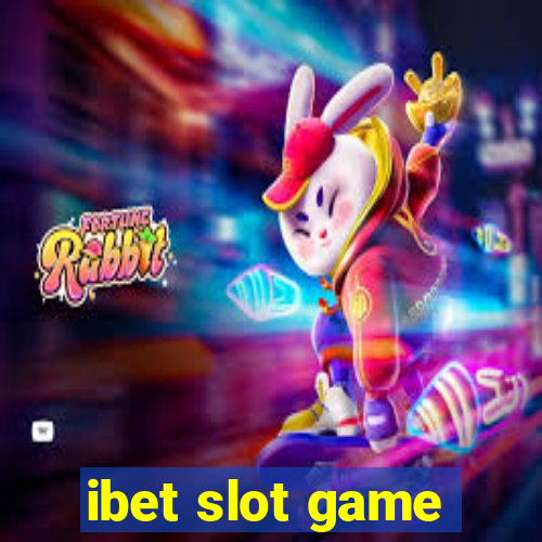 ibet slot game