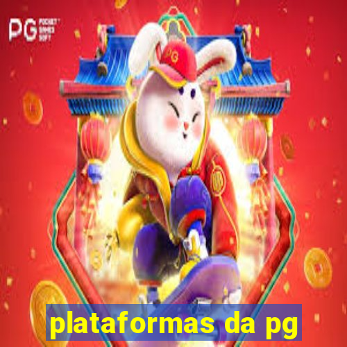 plataformas da pg