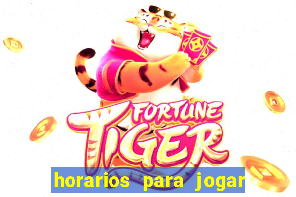 horarios para jogar no fortune rabbit