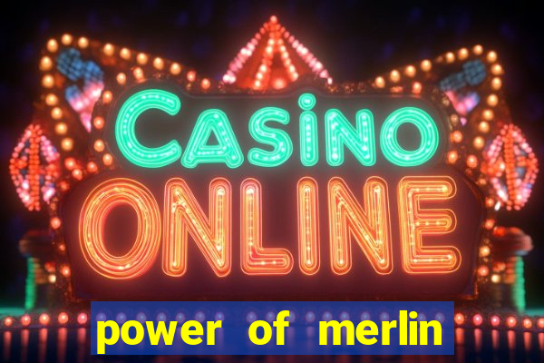 power of merlin megaways slot