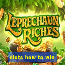 slots how to win