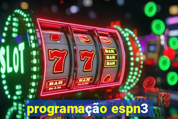 programação espn3