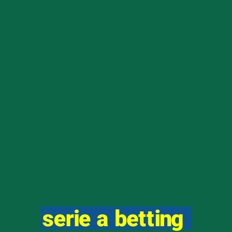 serie a betting