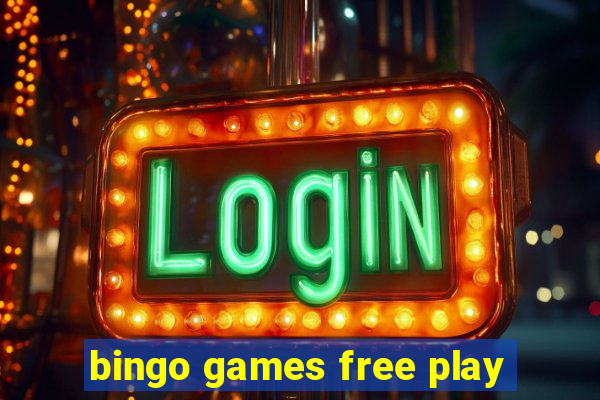 bingo games free play