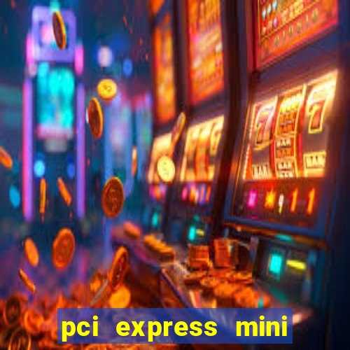 pci express mini card slot