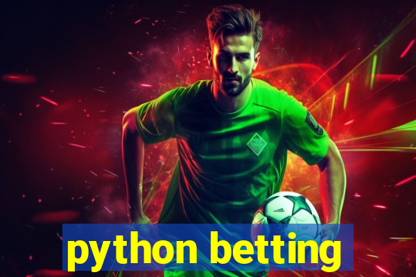 python betting