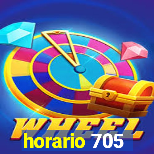 horario 705