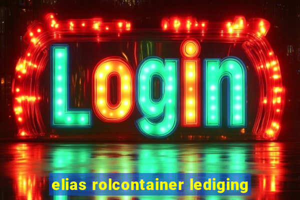 elias rolcontainer lediging