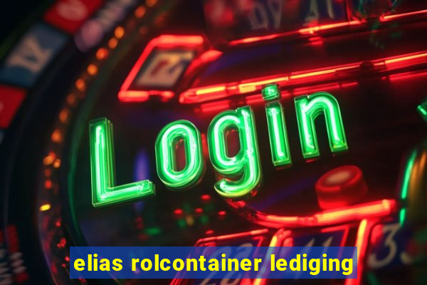 elias rolcontainer lediging