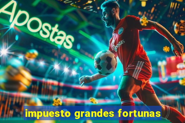 impuesto grandes fortunas