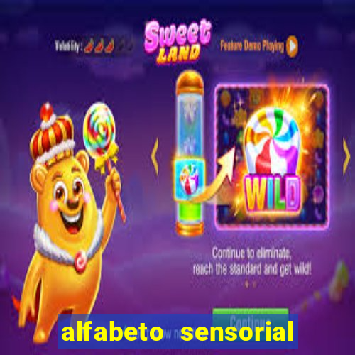 alfabeto sensorial para imprimir