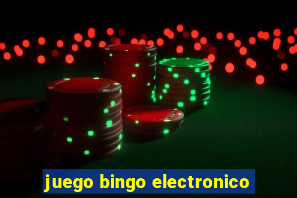 juego bingo electronico