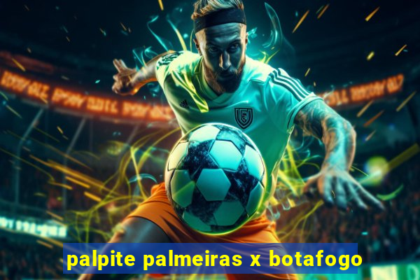 palpite palmeiras x botafogo