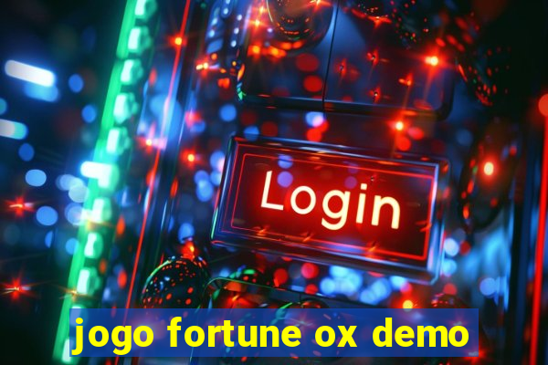 jogo fortune ox demo