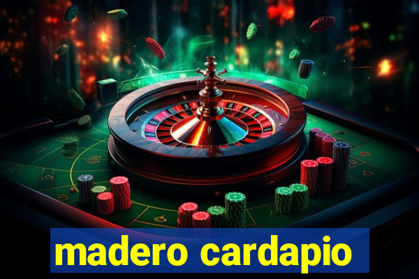 madero cardapio