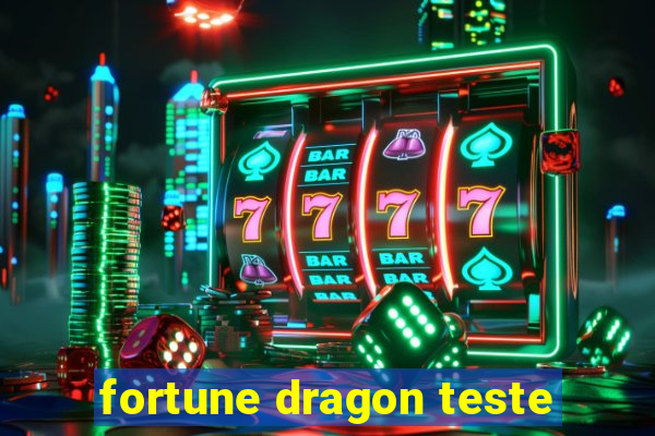 fortune dragon teste