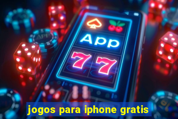 jogos para iphone gratis