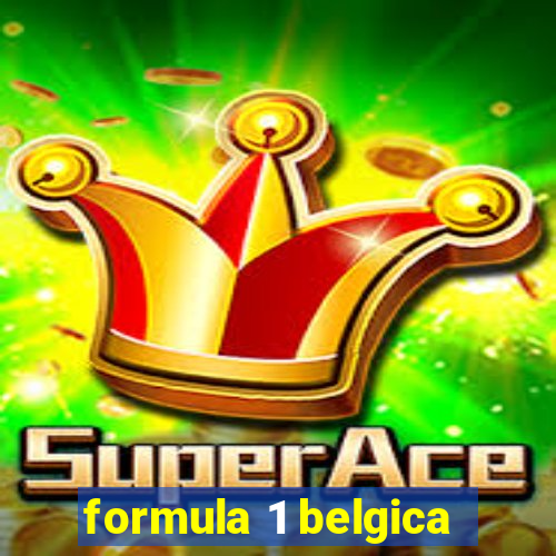 formula 1 belgica