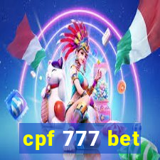 cpf 777 bet