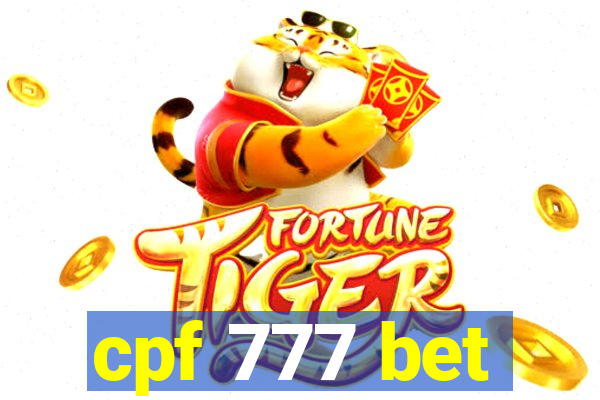 cpf 777 bet