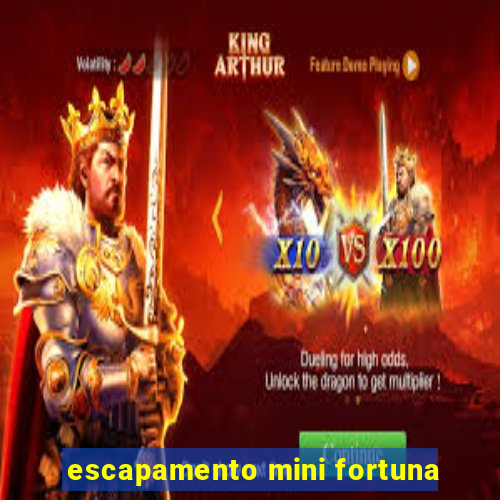 escapamento mini fortuna