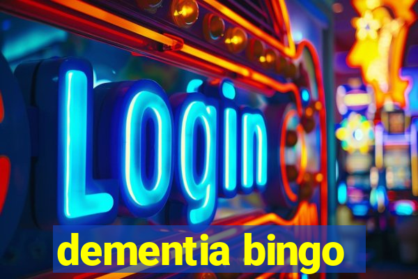 dementia bingo