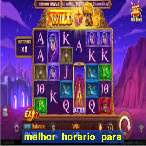 melhor horario para jogar fortune rabbit