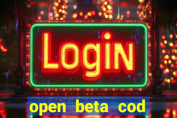 open beta cod black ops 6