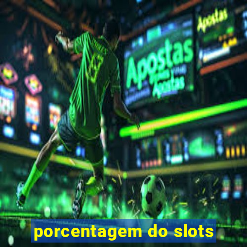 porcentagem do slots