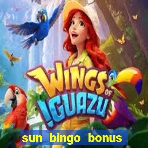 sun bingo bonus terms and conditions