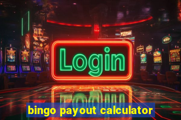 bingo payout calculator