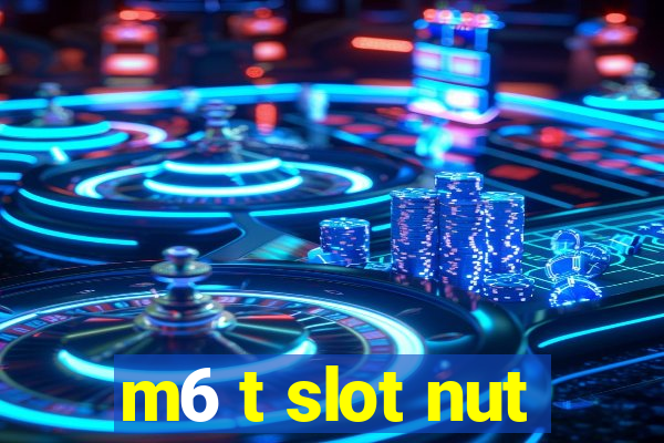 m6 t slot nut