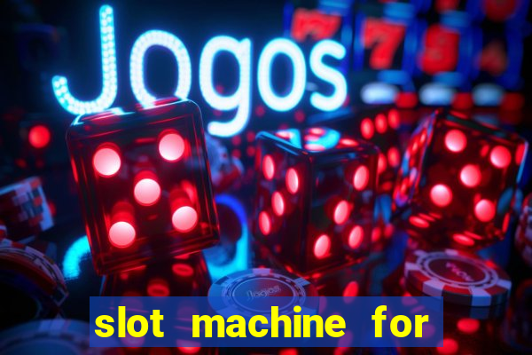 slot machine for home bar