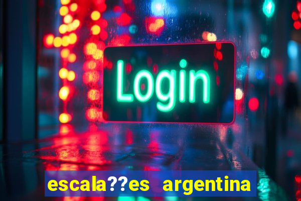 escala??es argentina x equador