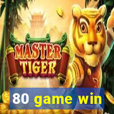 80 game win