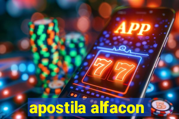 apostila alfacon