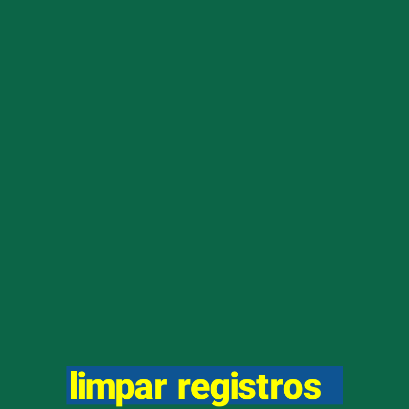 limpar registros