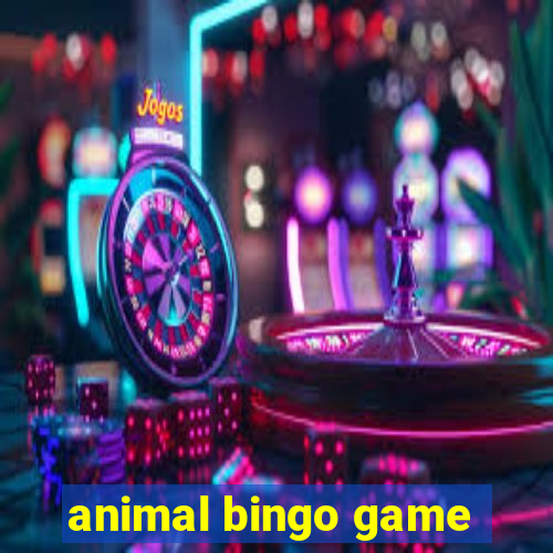 animal bingo game