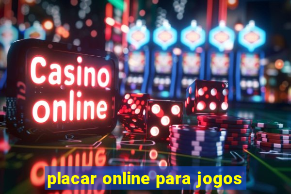 placar online para jogos