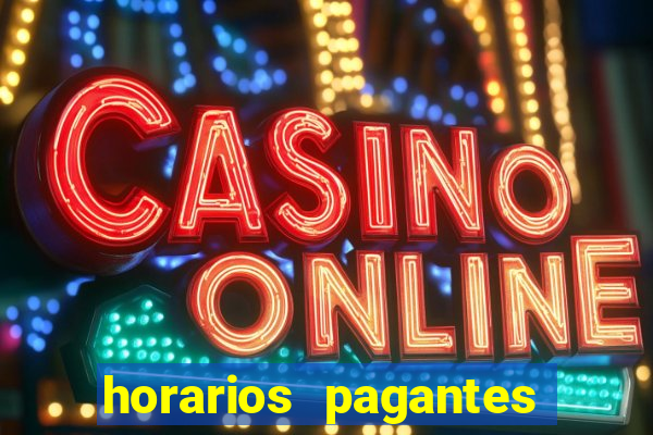 horarios pagantes slots pg