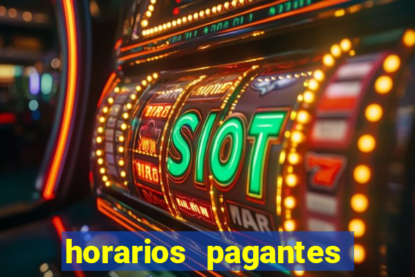 horarios pagantes slots pg