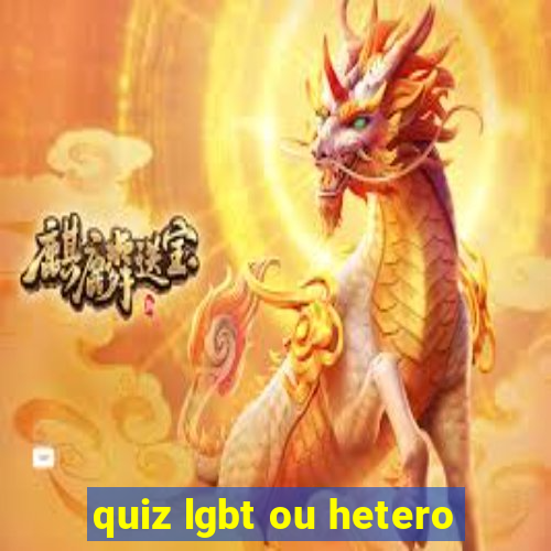 quiz lgbt ou hetero