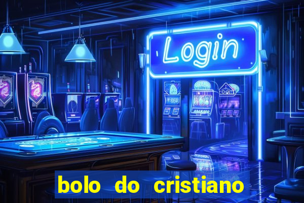 bolo do cristiano ronaldo real madrid